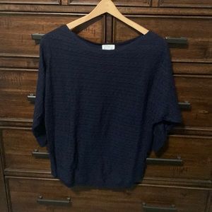 Market & spruce navy sweater